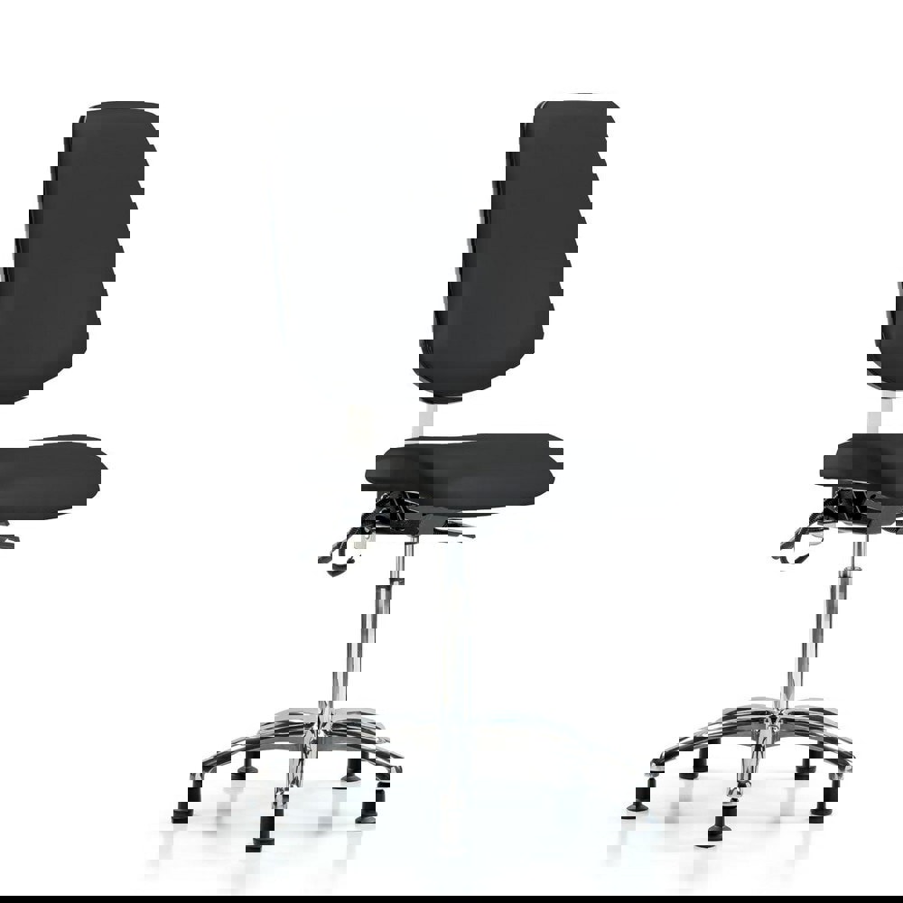 Task Chair: ESD Vinyl, Black